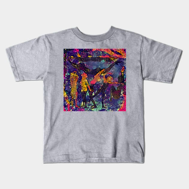 Abstract Summer Pack Kids T-Shirt by stilldan97